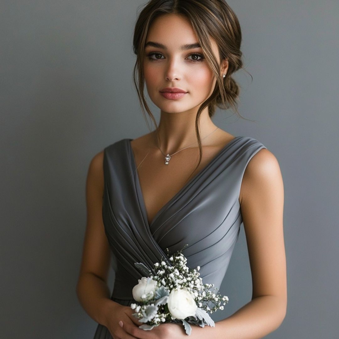 Chic Winter Wedding Bridesmaid Dress Ideas: Top Colors & Fabrics - Yeah