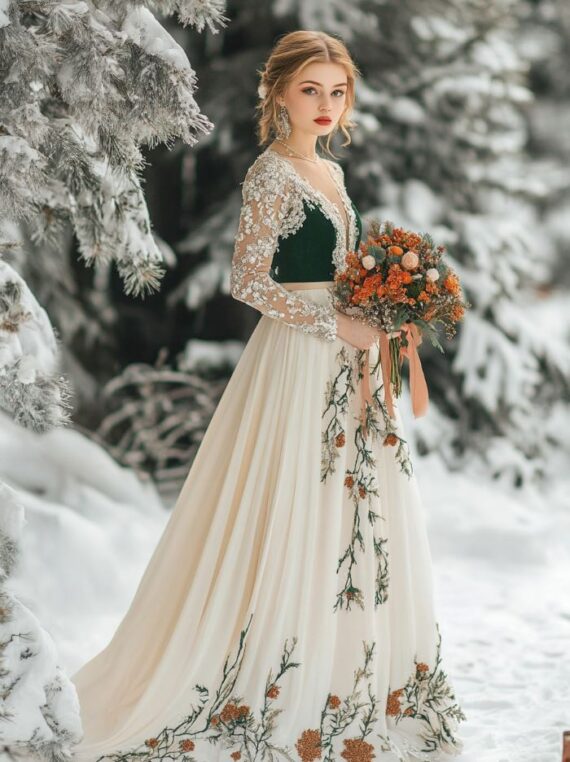 Rust and Forest Green Winter Wedding Colors: Elegant Tips You’ll Love ...