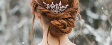 Winter wedding hairstyles with elegance and warmth, including chignons, waves, braids, and buns, perfect for capturing the magic of the season.