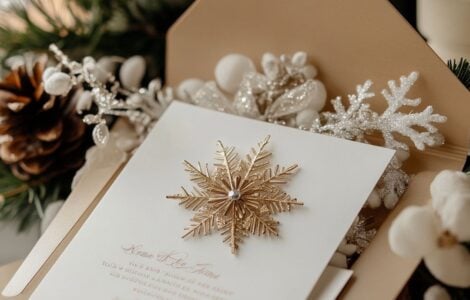 Elegant winter wedding invitation ideas introduction, showcasing diverse styles like snowflake, rustic wood, and velvet designs to reflect the enchanting winter season and set the tone for a memorable celebration.