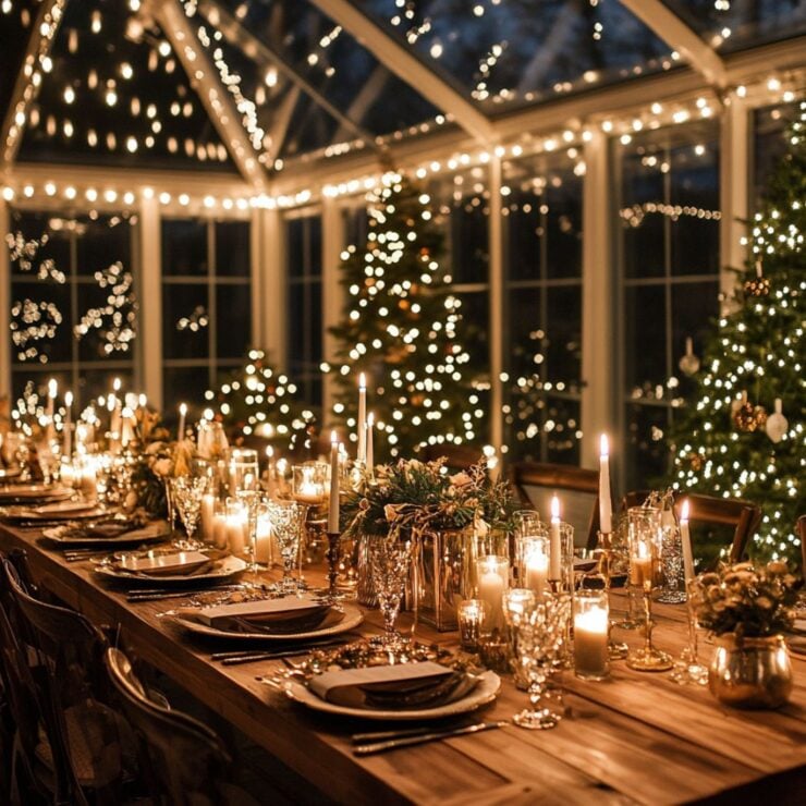 Winter wedding at home introduction with ideas for a cozy, intimate celebration with candlelit ceremonies, festive decorations, and a warm, personal atmosphere.