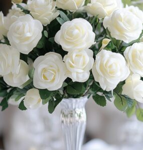 Creative and affordable wedding centerpiece ideas crafted using Dollar Tree items for budget-friendly elegance.