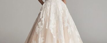 A collection of stunning February wedding dresses featuring a mix of romantic, glamorous, and elegant styles. Each gown is designed to reflect the winter season’s charm while embracing the bride’s unique style for her big day.