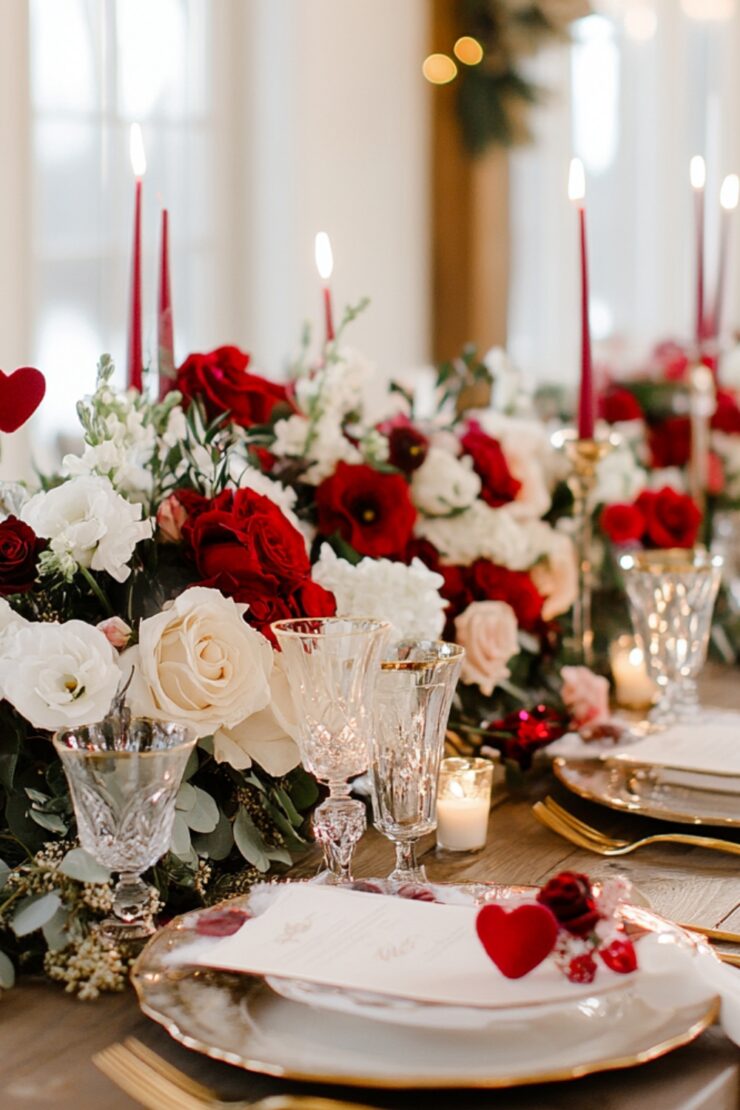 Romantic February wedding introduction with ideas for cozy receptions, Valentine’s Day themes, and winter-inspired decorations for a magical celebration.