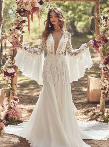Dreamy Forest Wedding Dress Ideas: Style Guide for Your Big Day - Yeah ...