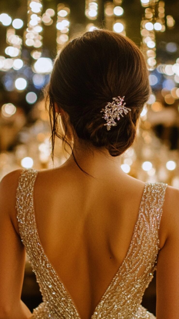 Embellished Backless Wedding Dress: Timeless Elegance for Your Big Day